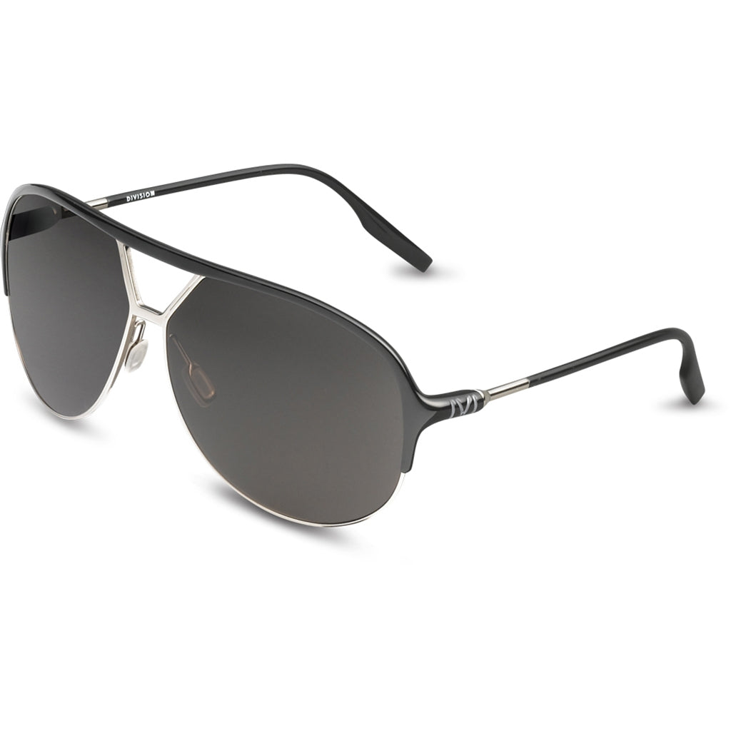 Division Polished Black-Chrome/Grey Polarized