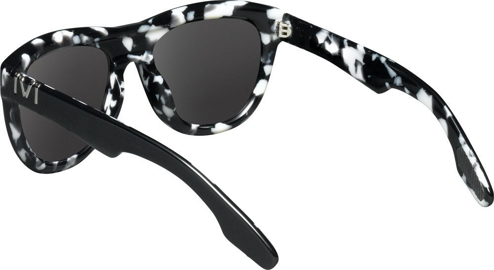Jagger - Polished Black - Marble Stone / Grey Lens