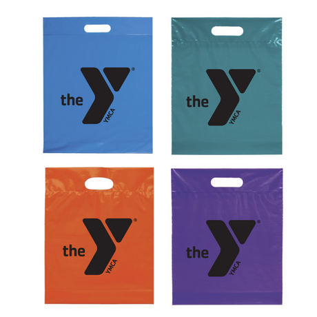 12x15x3 Plastic Handle Bag