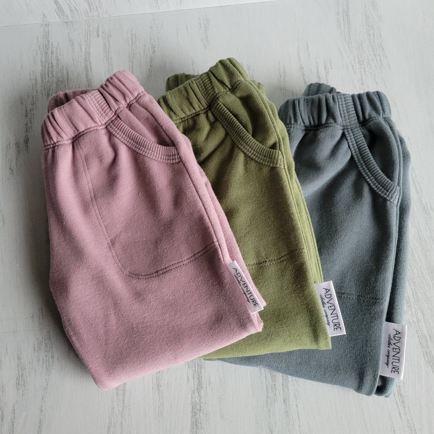 Kids Double Knee Sweats -Organic American Made Cotton