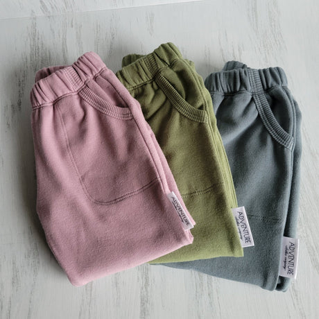 Kids Double Knee Sweats -Organic American Made Cotton