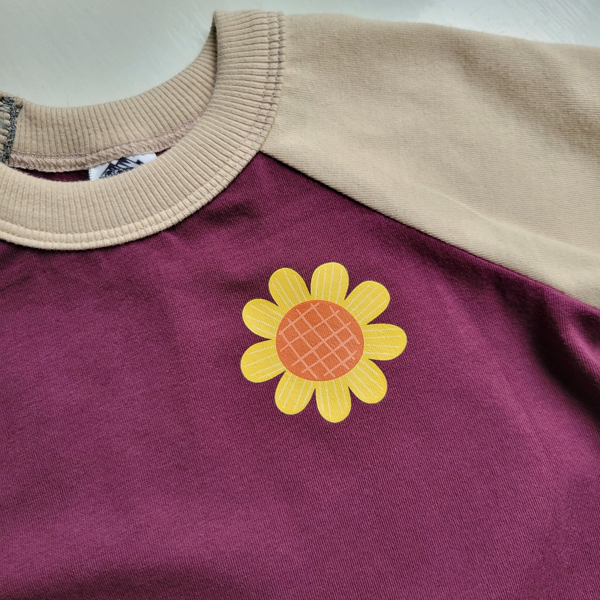 Kids Purple Tshirt - Organic American made Cotton