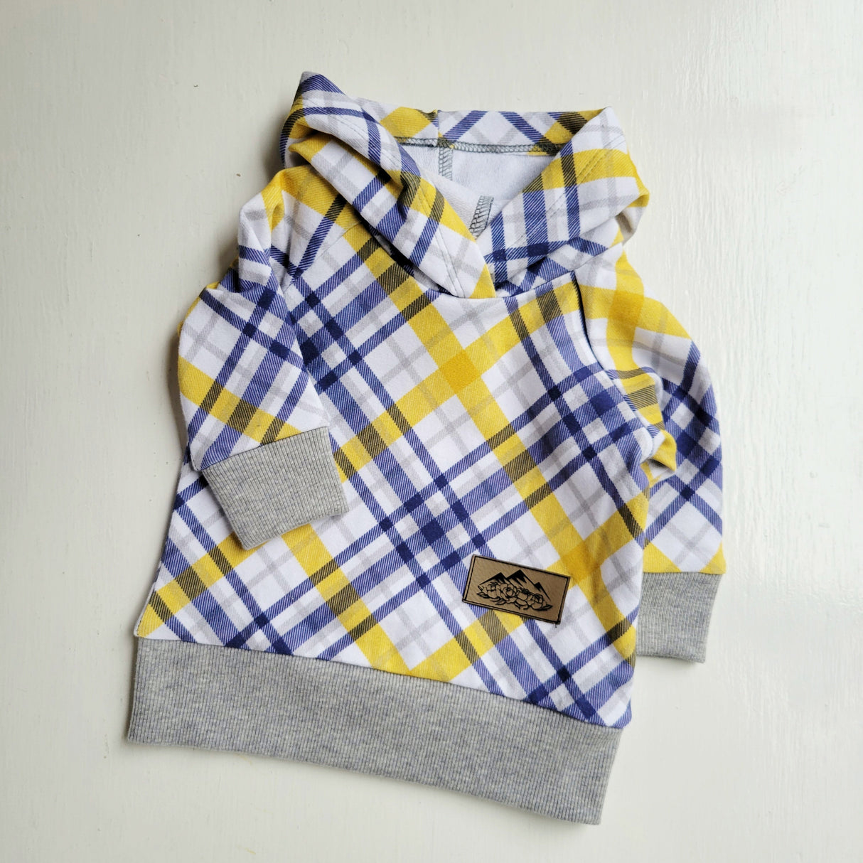 Baby Plaid Hoodies