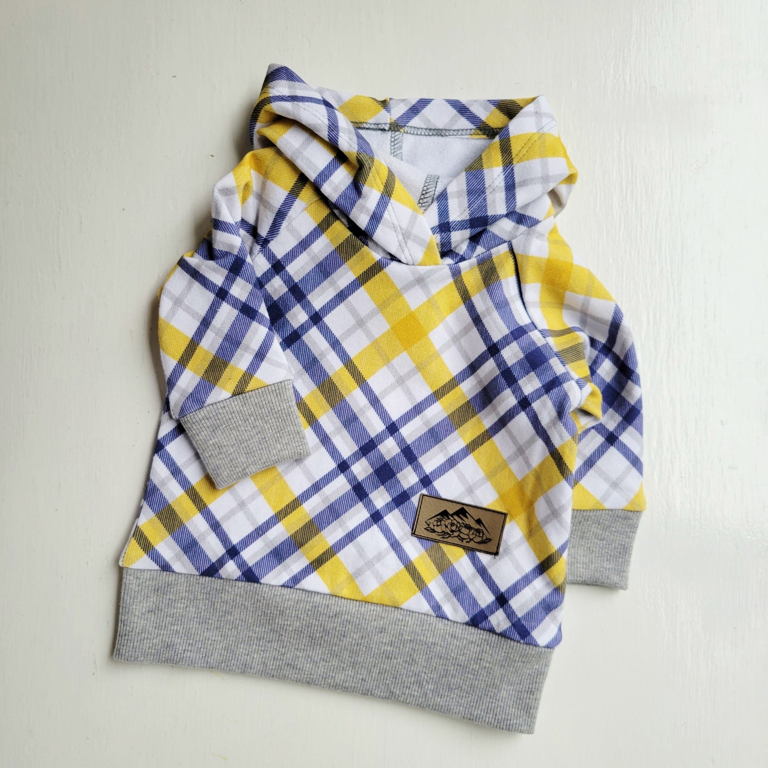 Baby Plaid Hoodies