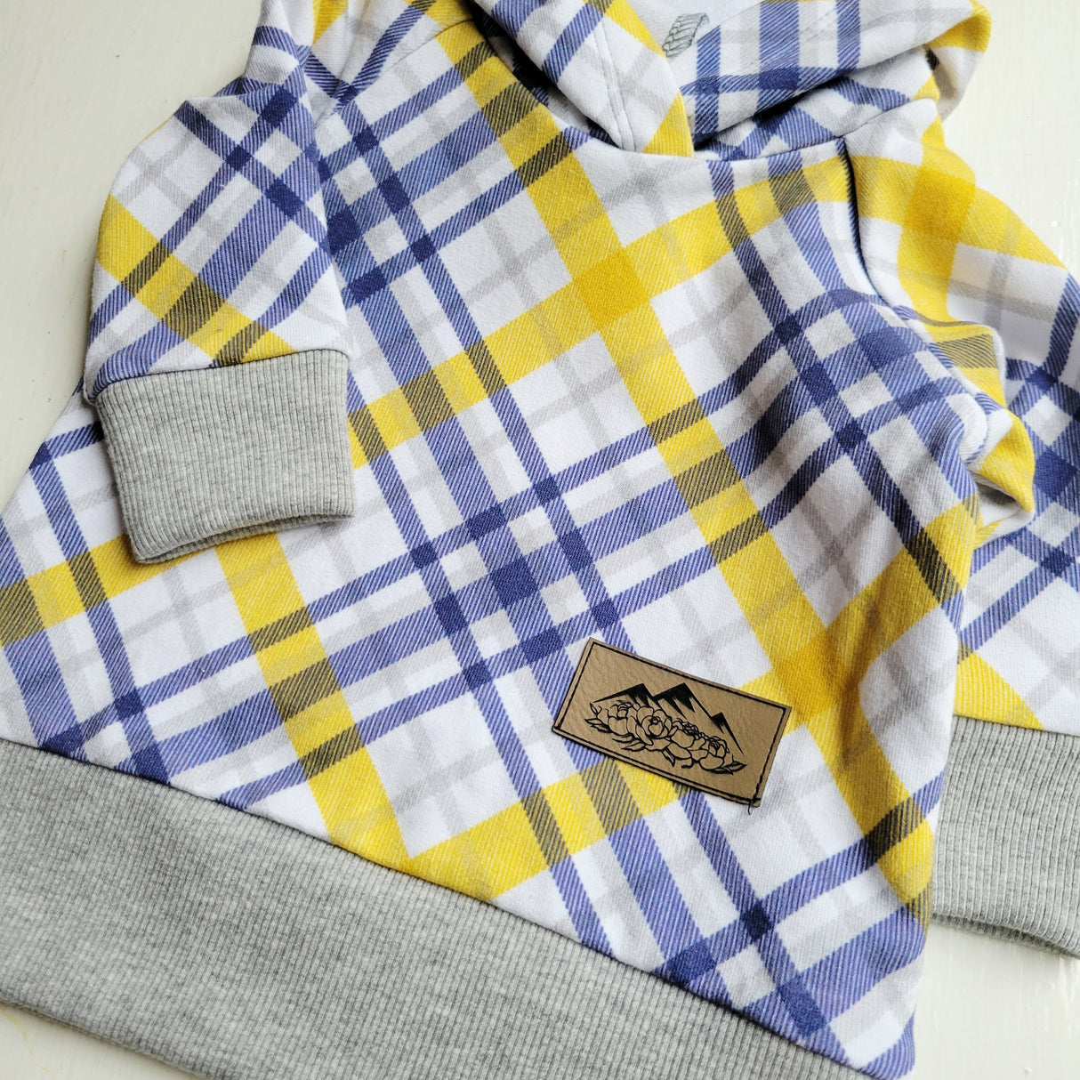 Baby Plaid Hoodies
