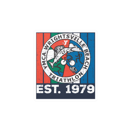 Wrightsville Beach Triathlon - EST. 1979 Vinyl Decals
