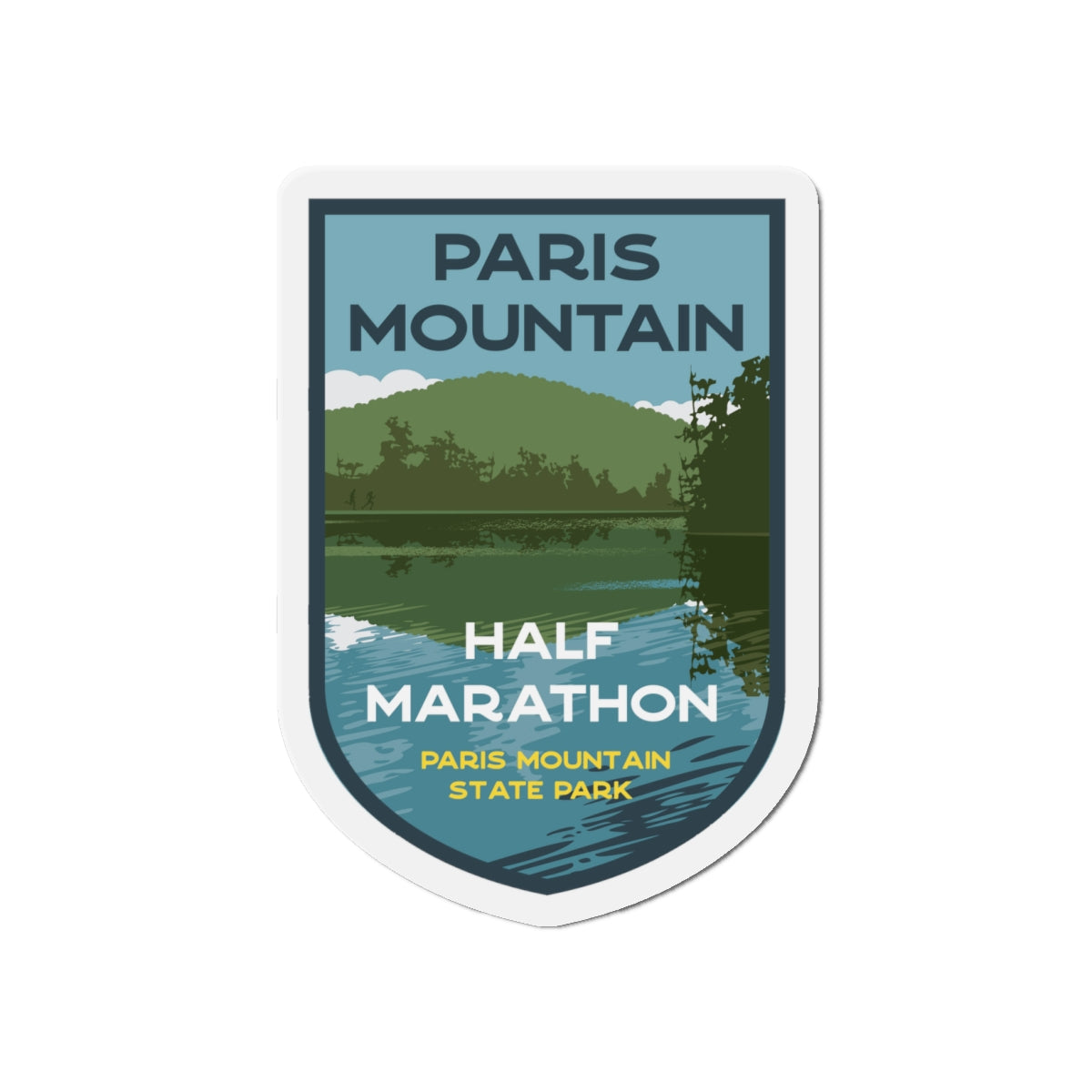Paris Mountain 13.1 Magnets