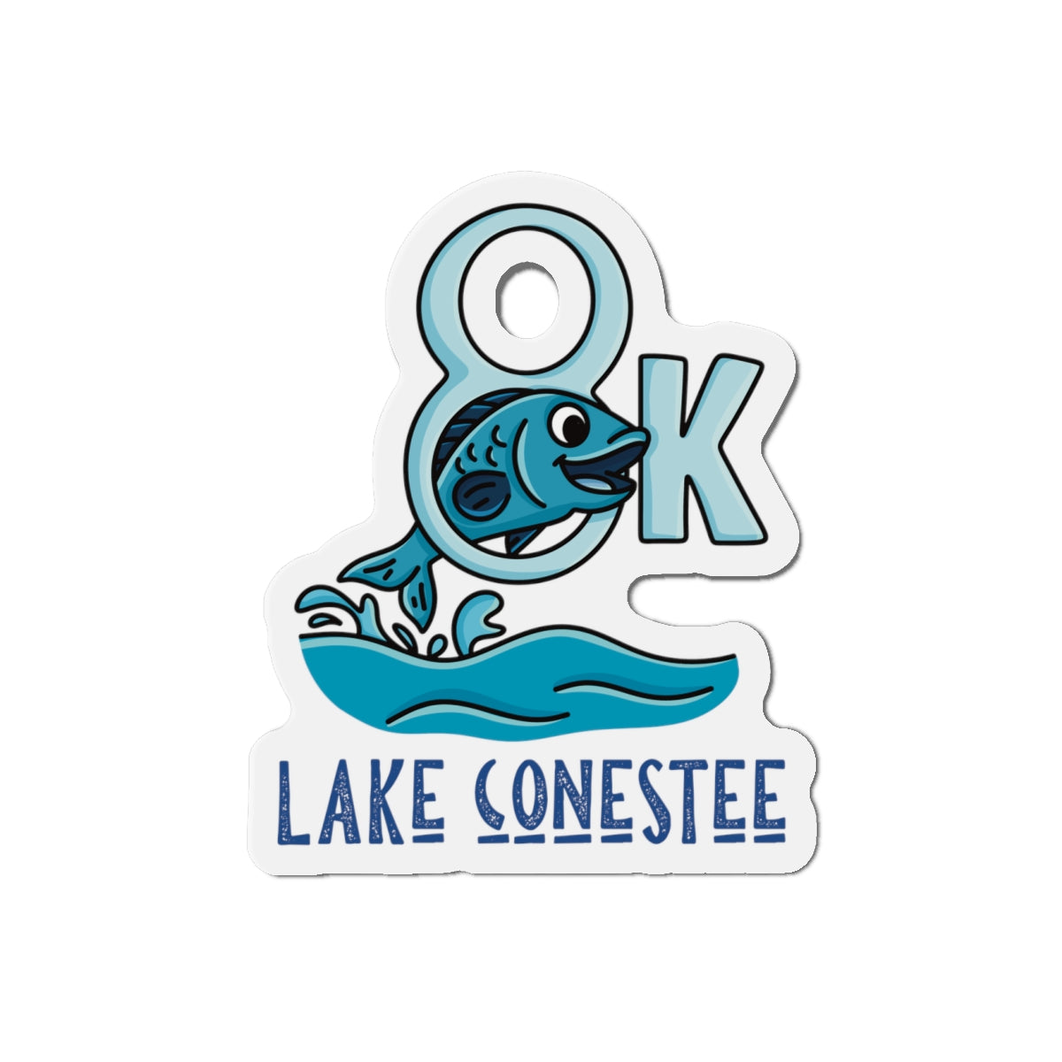 Lake Conestee 8K Magnets