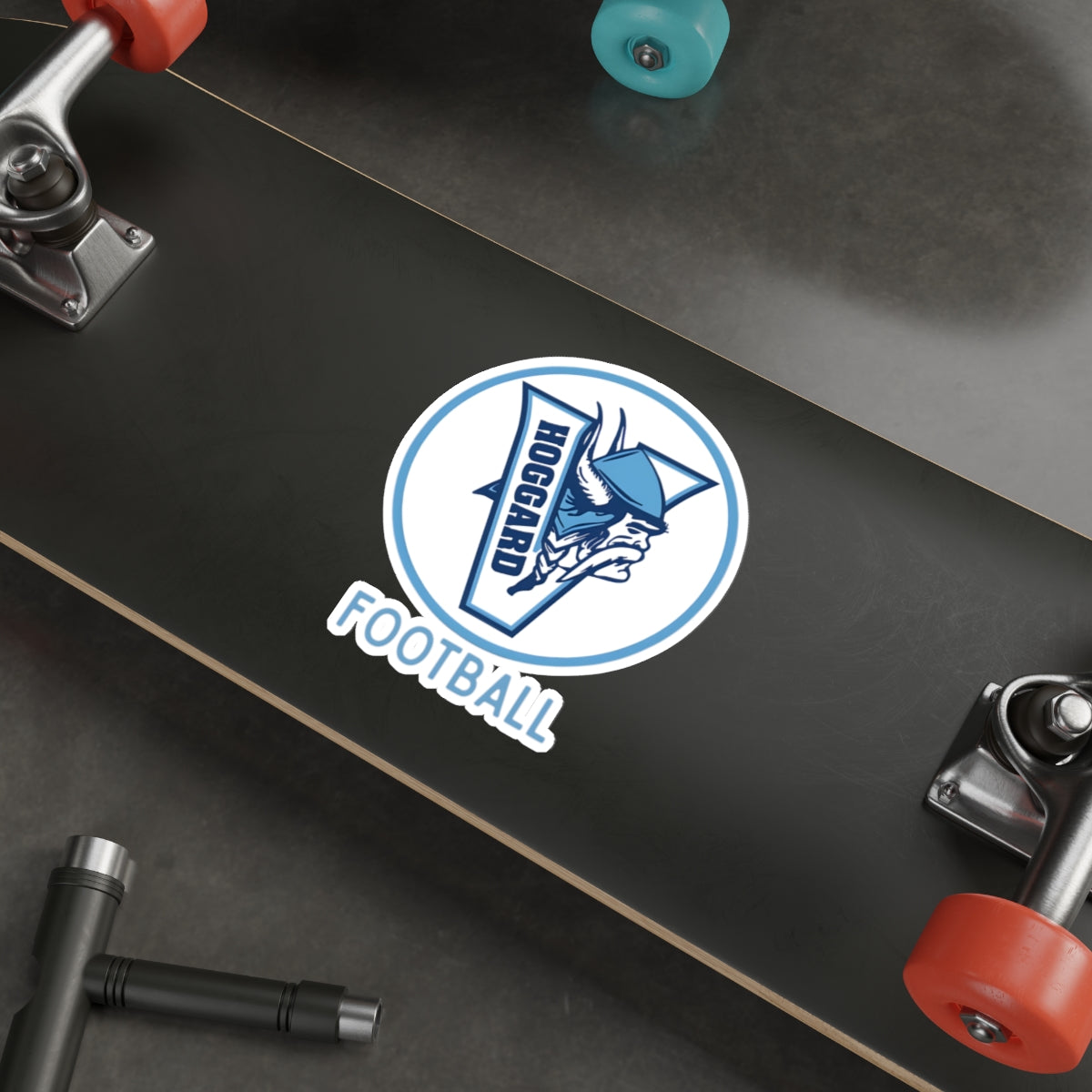 Hoggard Vikings Football Vinyl Decal