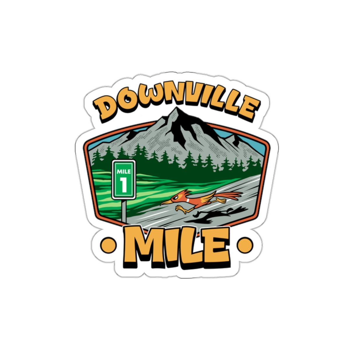 The Downville Mile Vinyl Decal