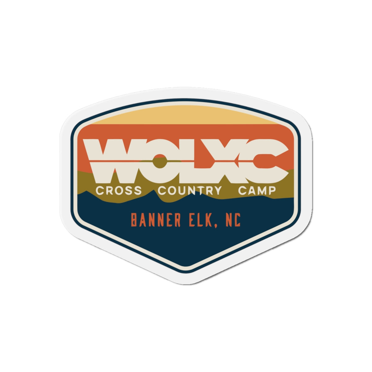 WOLXC Cross Country Camp Magnets