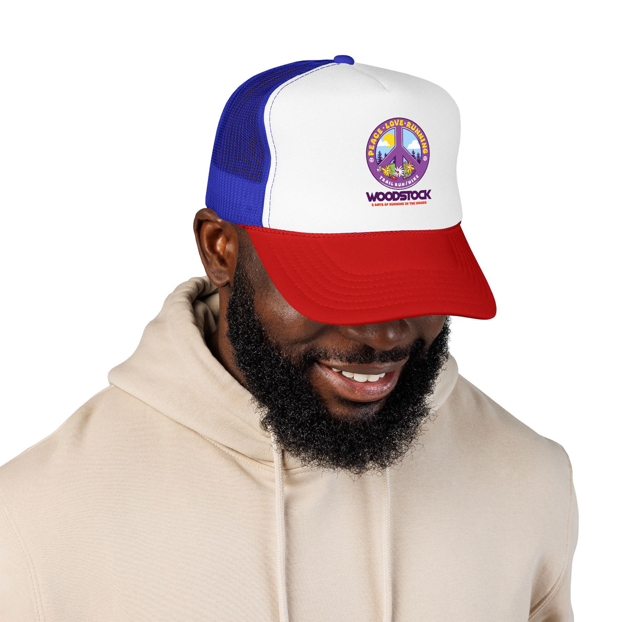 Knock on Woodstock Foam Trucker Hat