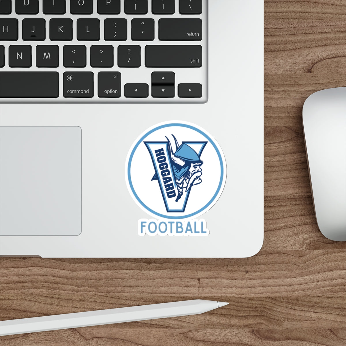 Hoggard Vikings Football Vinyl Decal