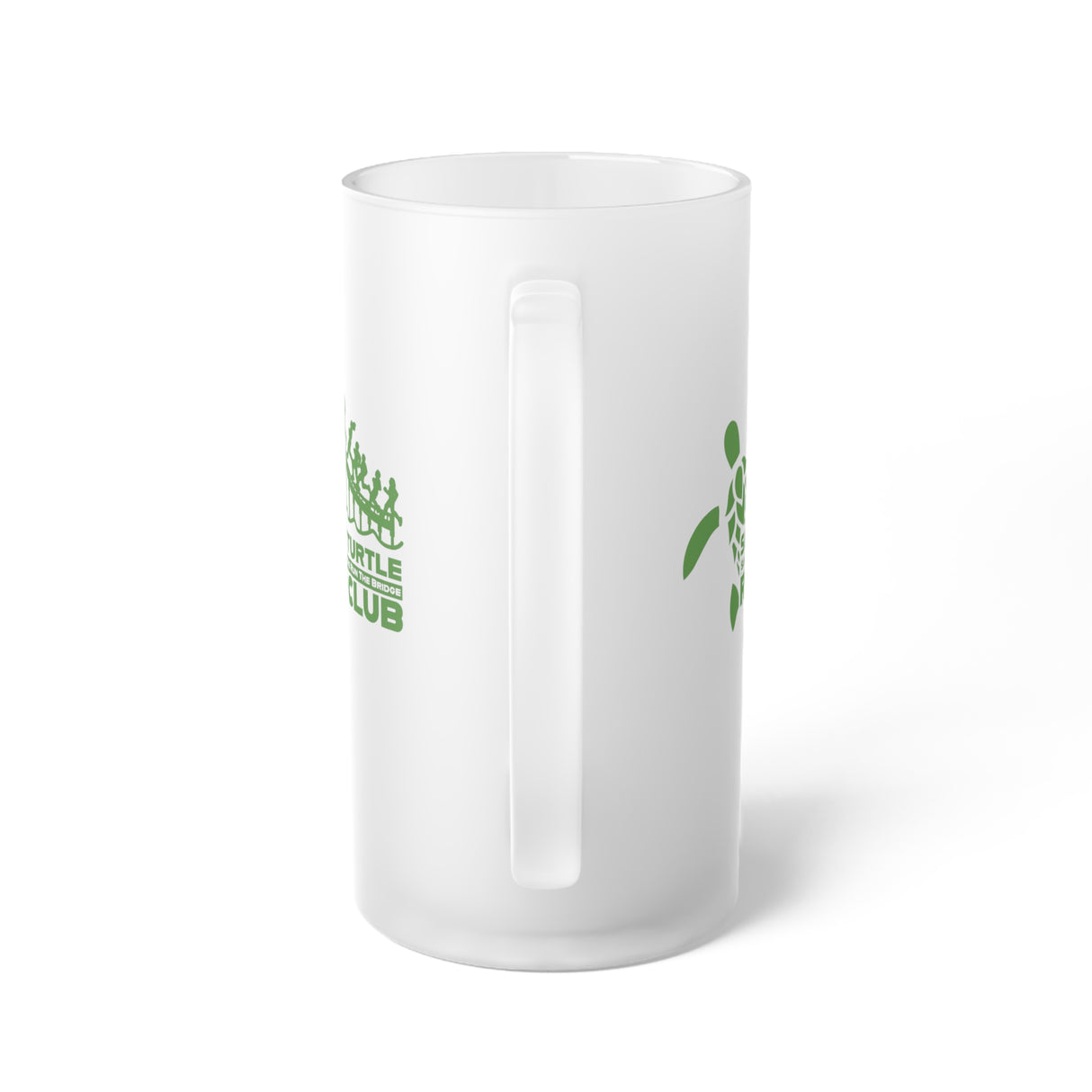 Frosted Glass Beer Mug - 16 oz