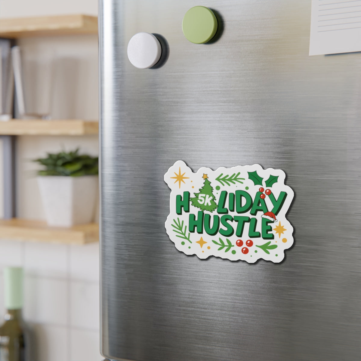 Holiday Hustle 5K Magnets