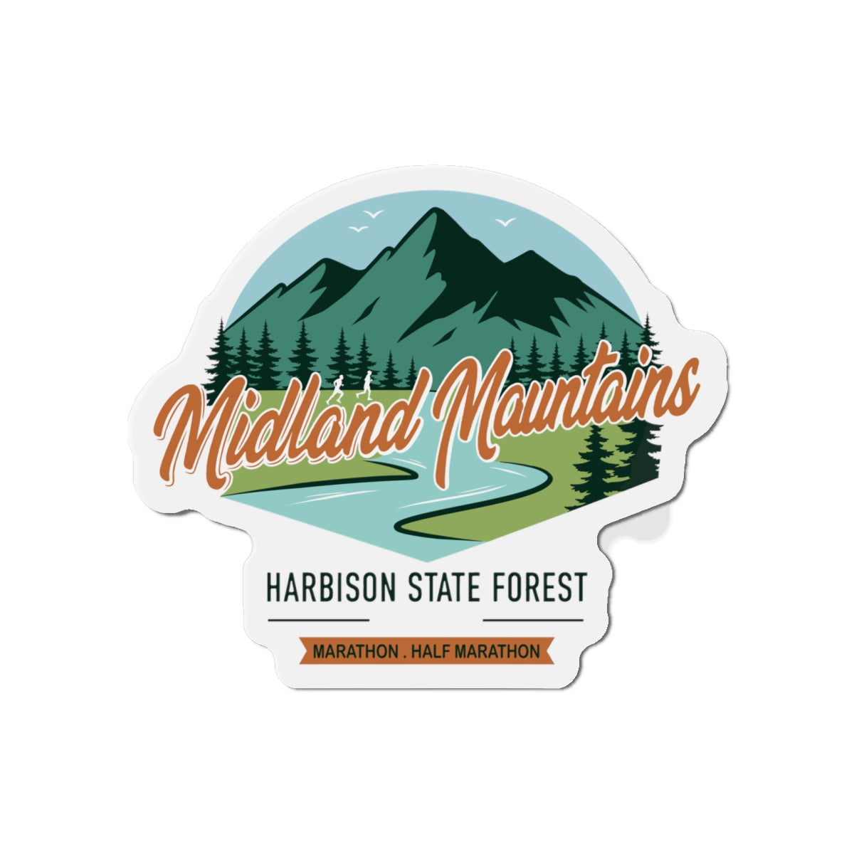 Midland Mountains Trail Series Magnets