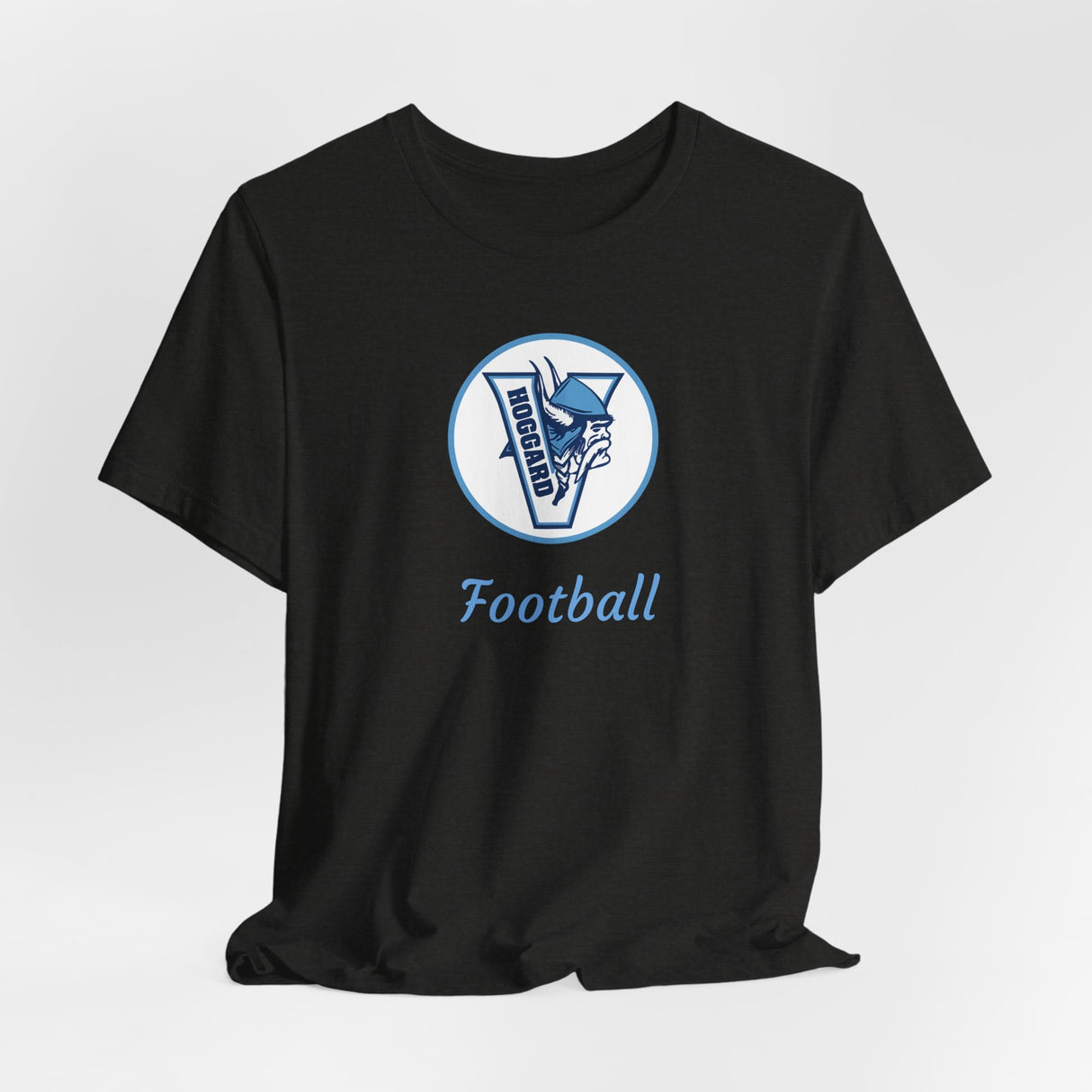 Hoggard Vikings Football Unisex Heathered Tee