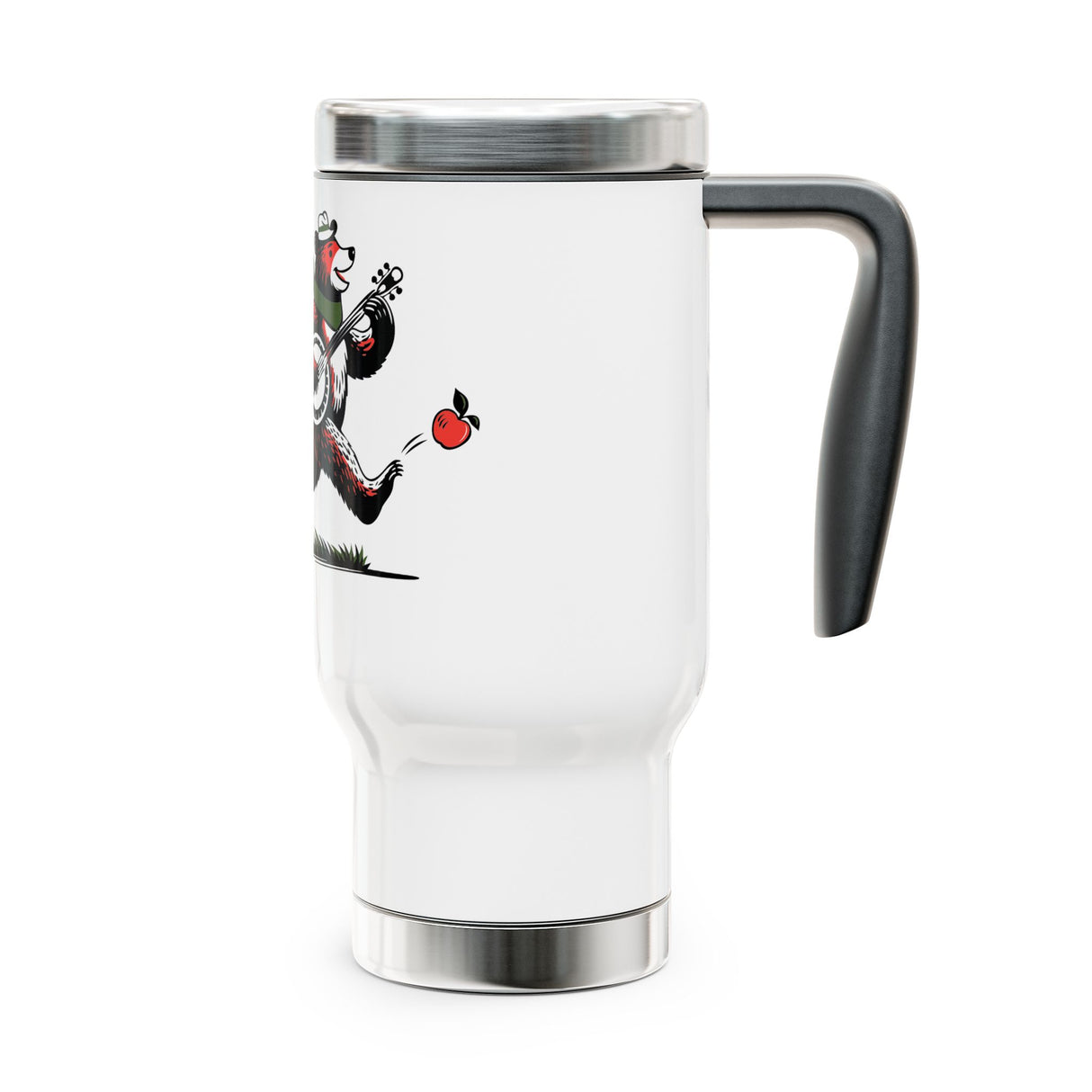 The Country Mile Stainless Steel Travel Mug - 14 oz with Handle