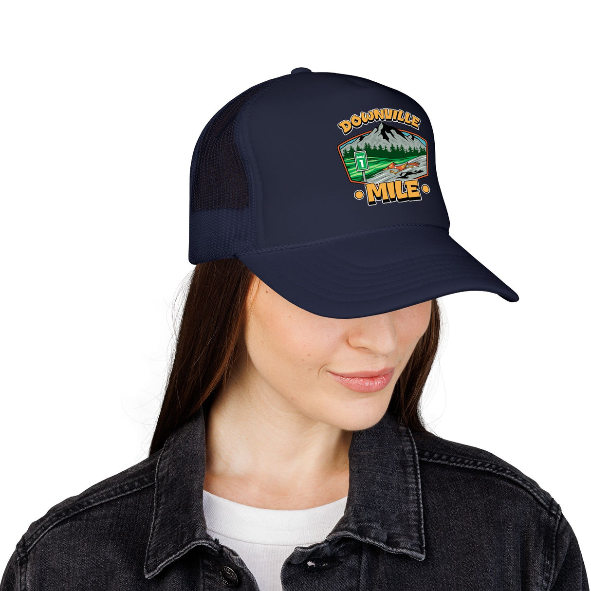 The Downville Mile Foam Trucker Hat