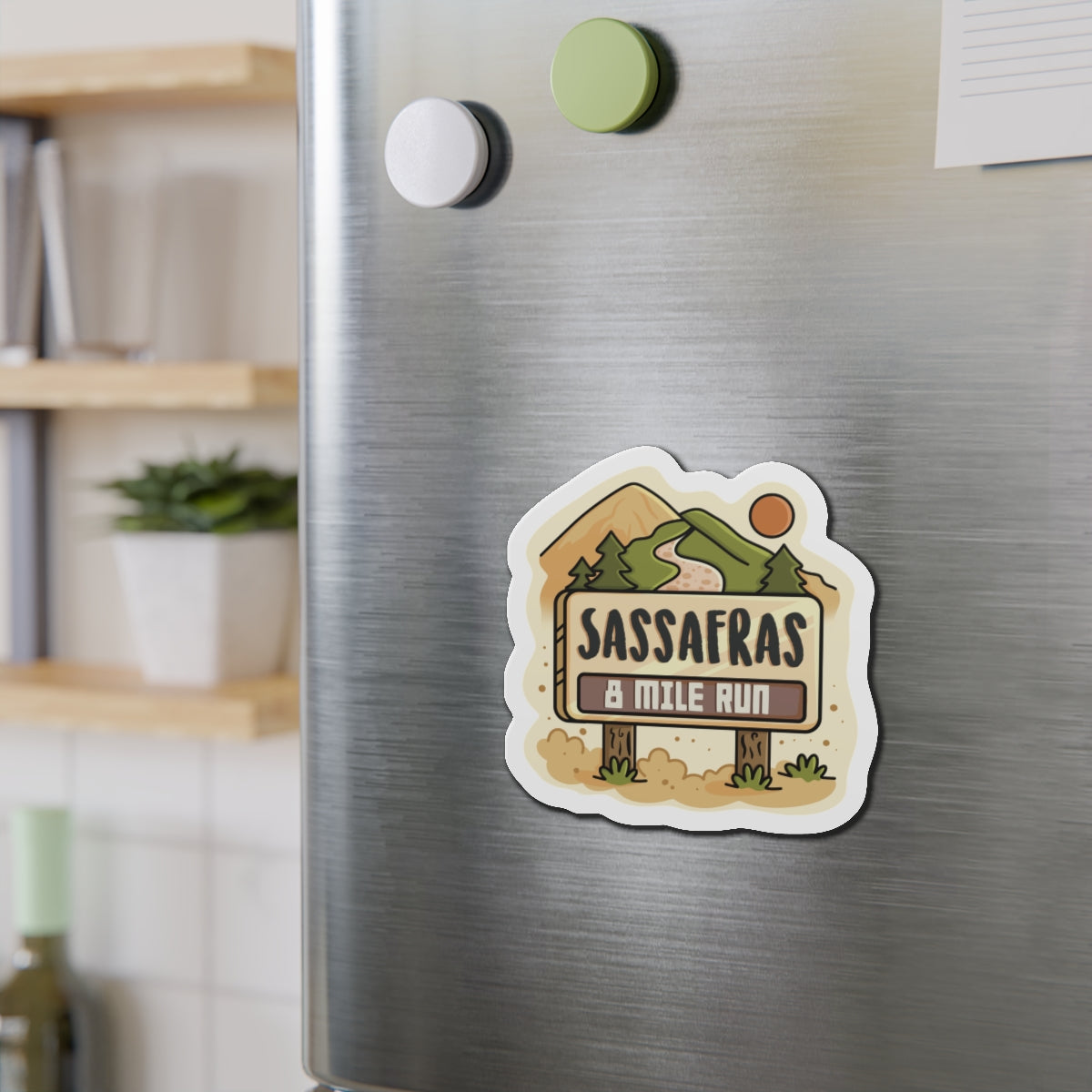 Sassafras 8 Mile Road Race Magnets