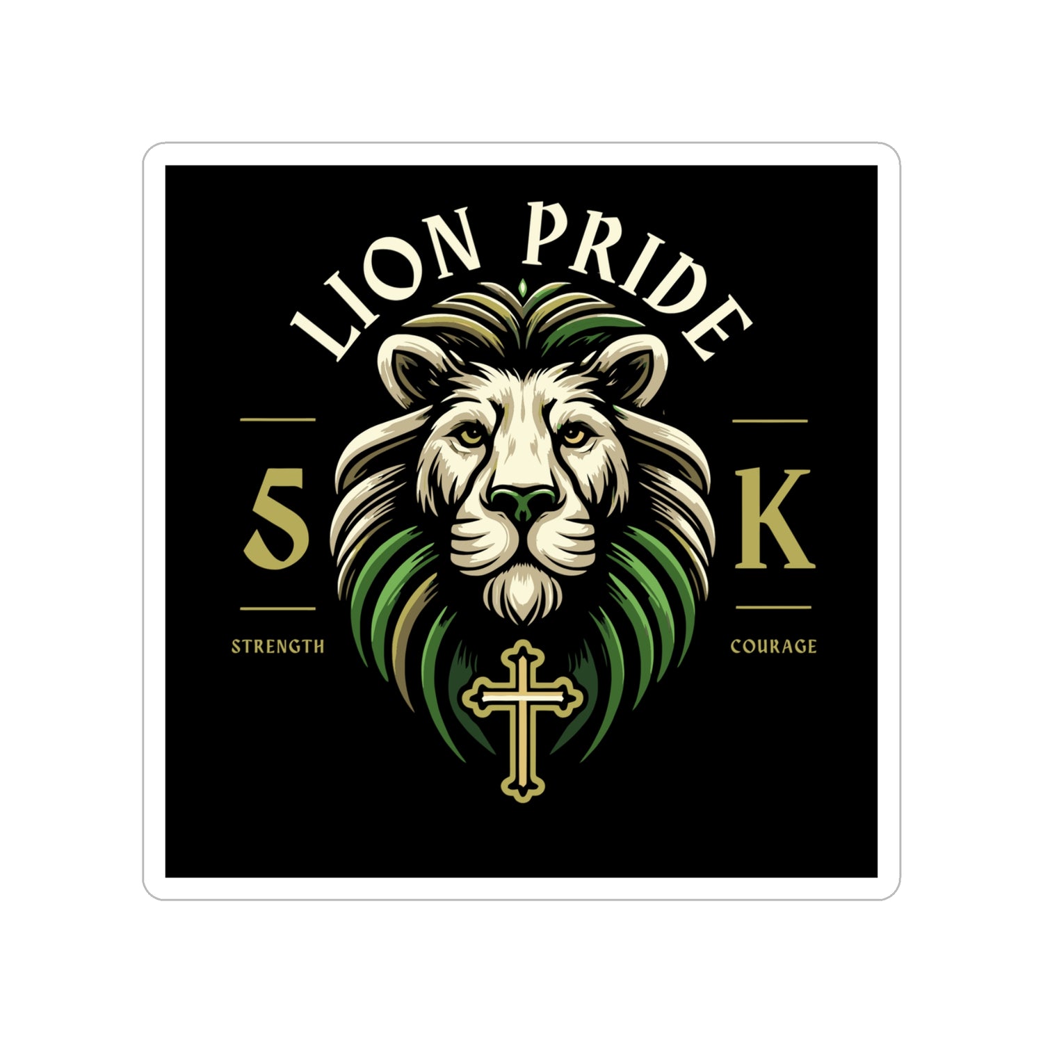 Lion Pride 5K Vinyl Decals