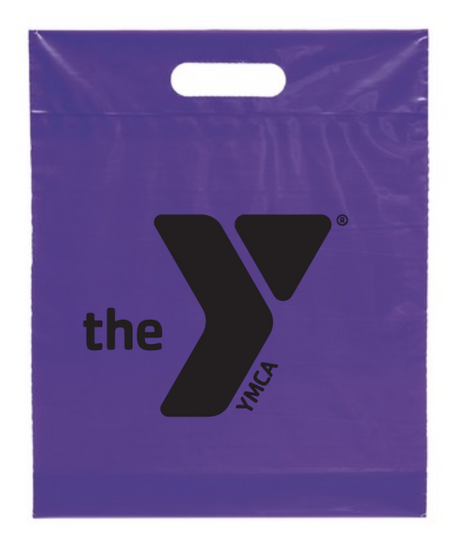 12x15x3 Plastic Handle Bag