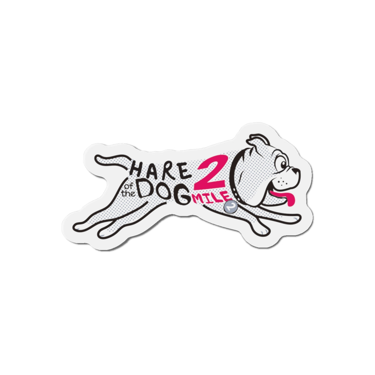 Hare of the Dog 2 Mile Magnets