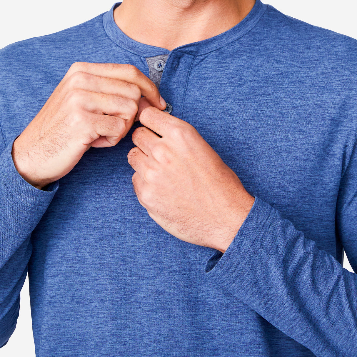 Men's Henley Long Sleeve Shirt