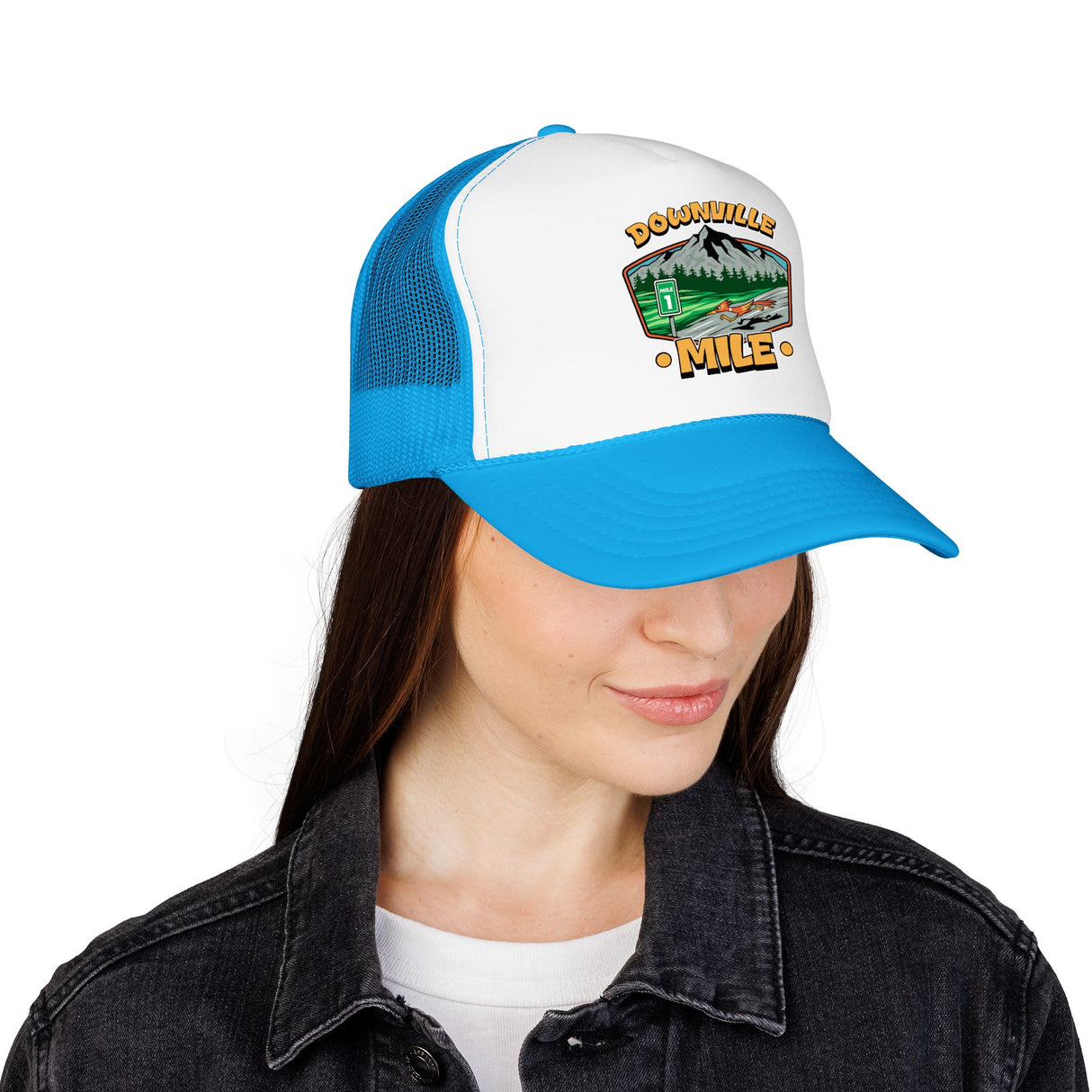 The Downville Mile Foam Trucker Hat