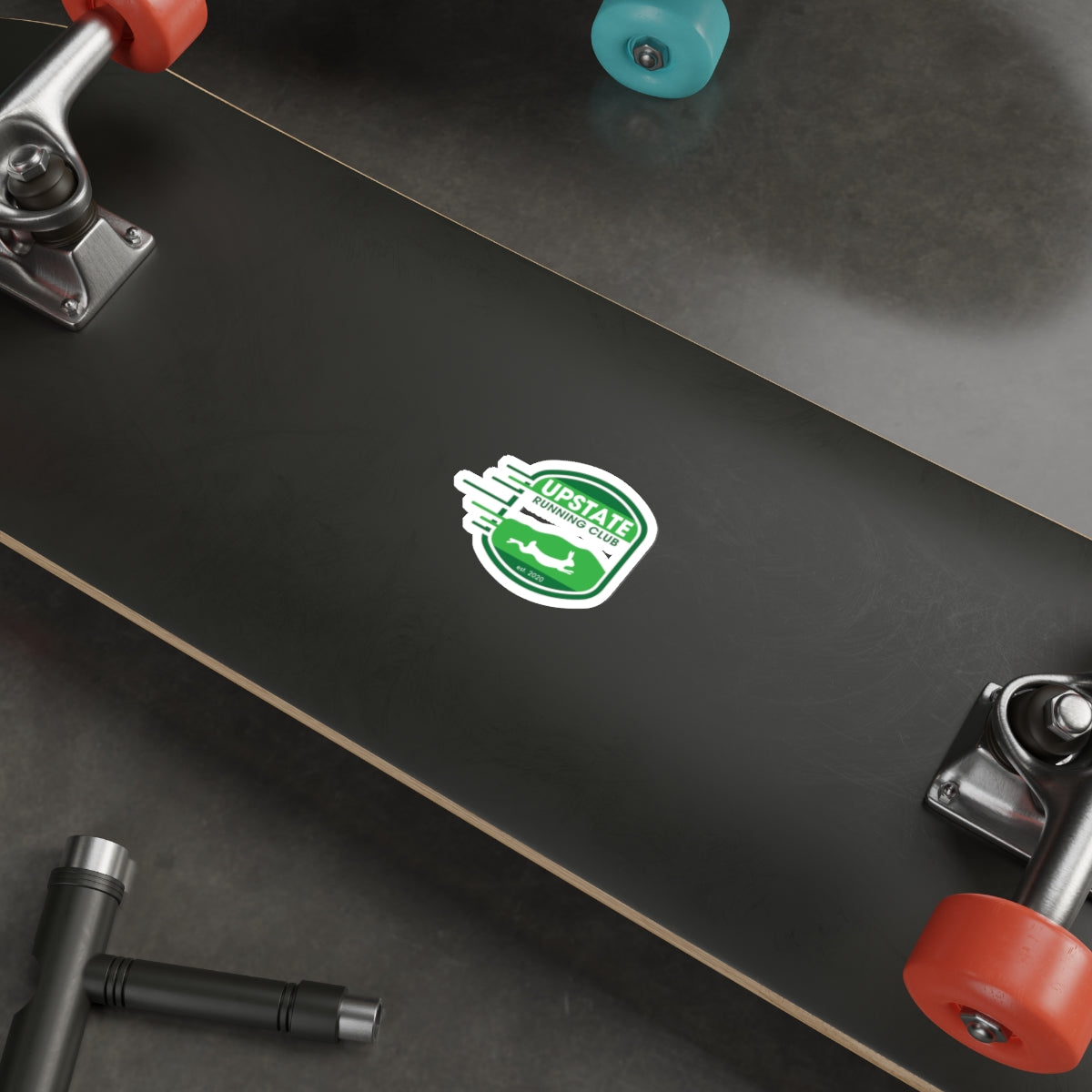 Upstate Running Club Indoor/Outdoor Stickers