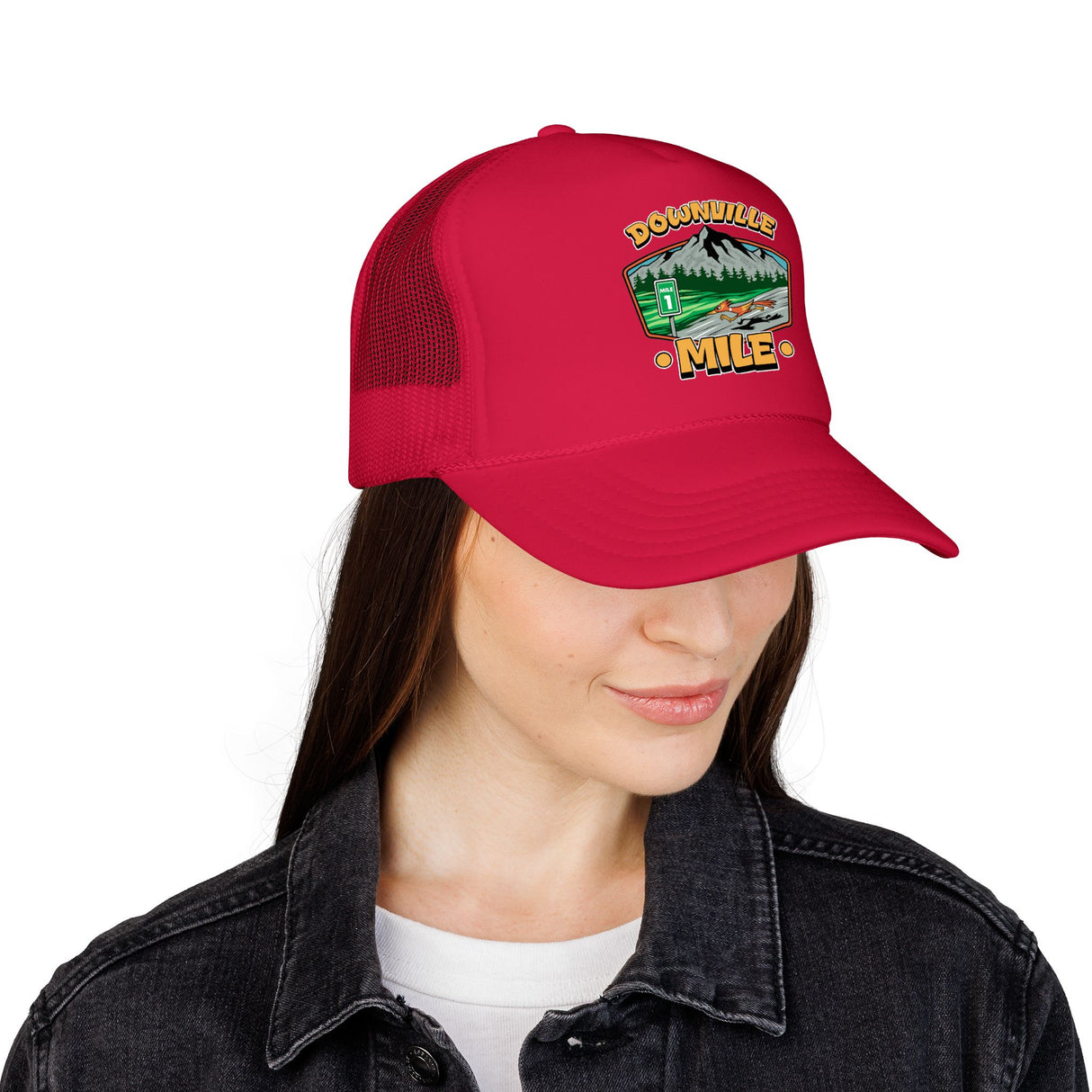 The Downville Mile Foam Trucker Hat