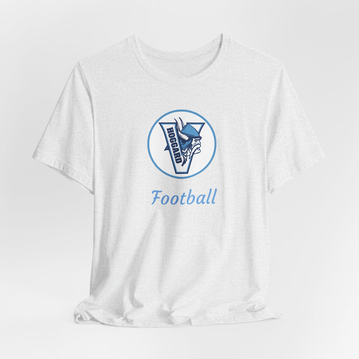 Hoggard Vikings Football Unisex Heathered Tee