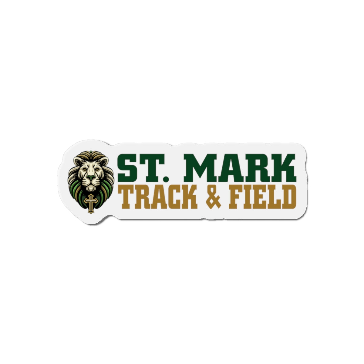 St. Mark Catholic Track & Field Magnets