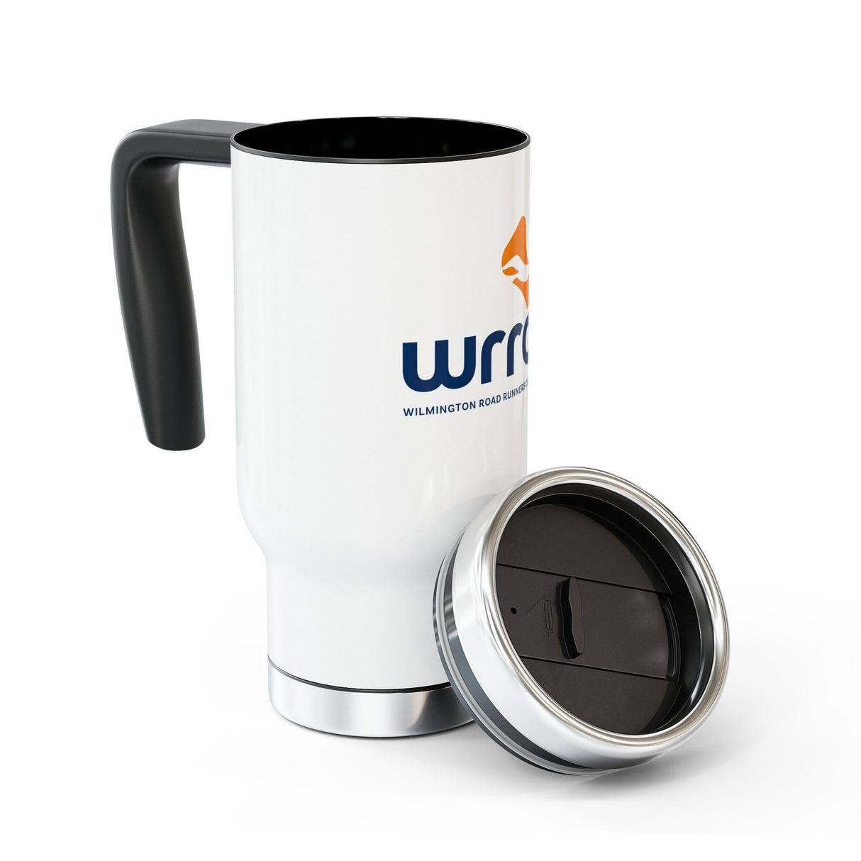 WRRC Stainless Steel Travel Mug with Handle - 14 oz