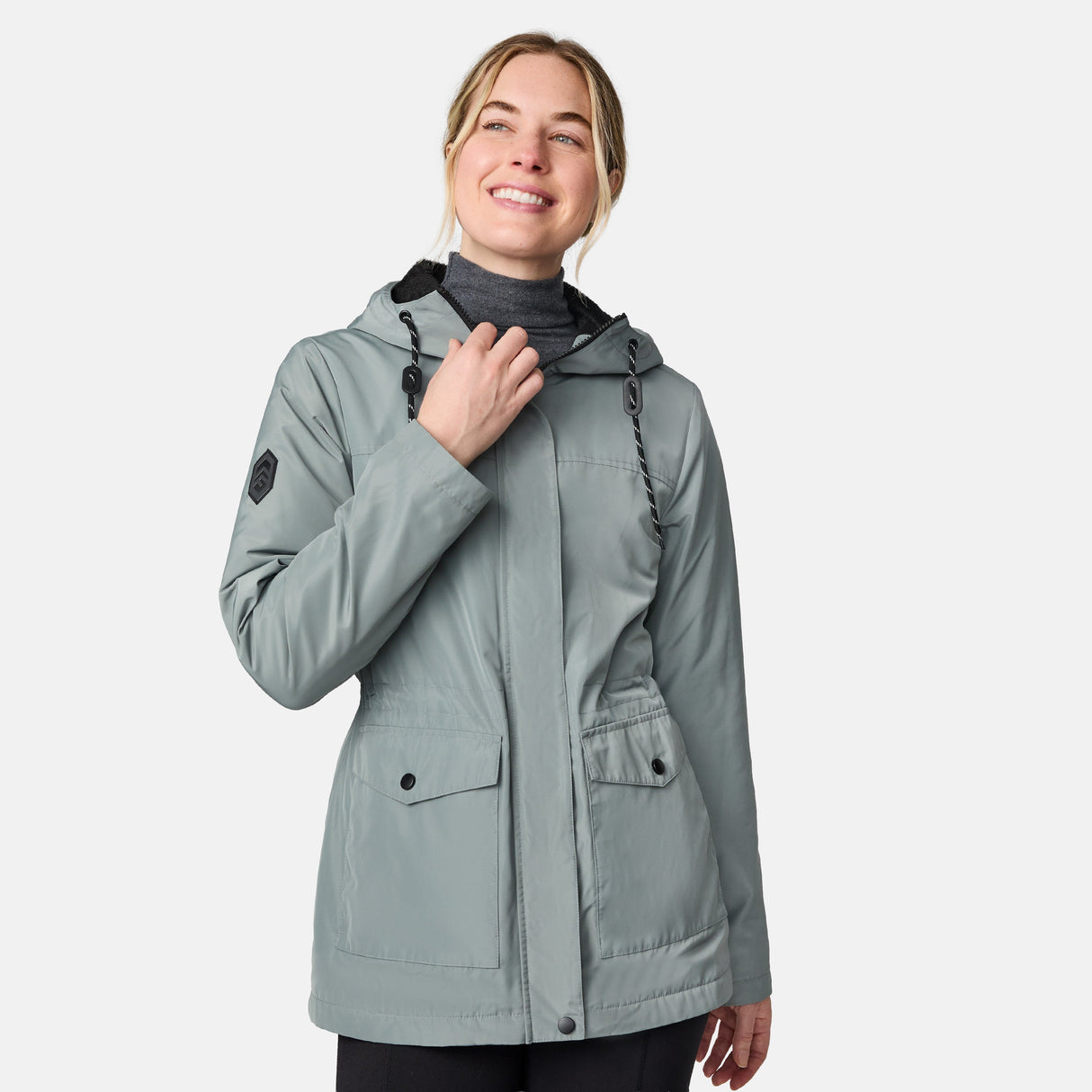 Women's Rain Away Lined Anorak Rain Jacket
