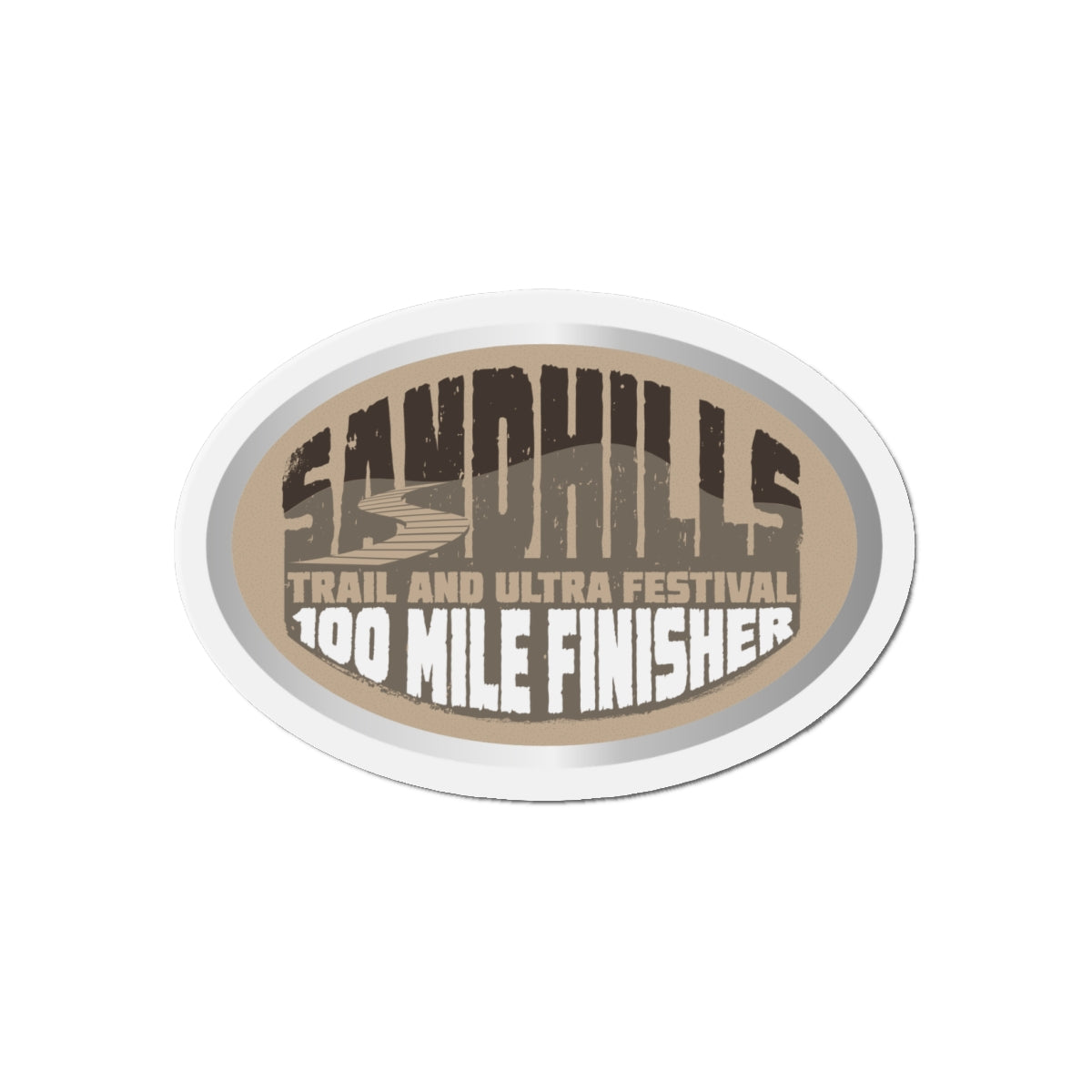 Sandhills Trail & Ultra estival 100 Mile Finisher Magnets