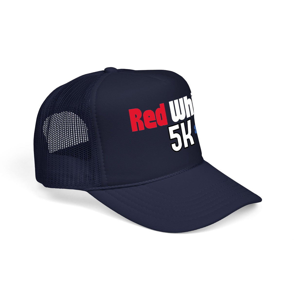 Red White & Brew 5K Foam Trucker Hat