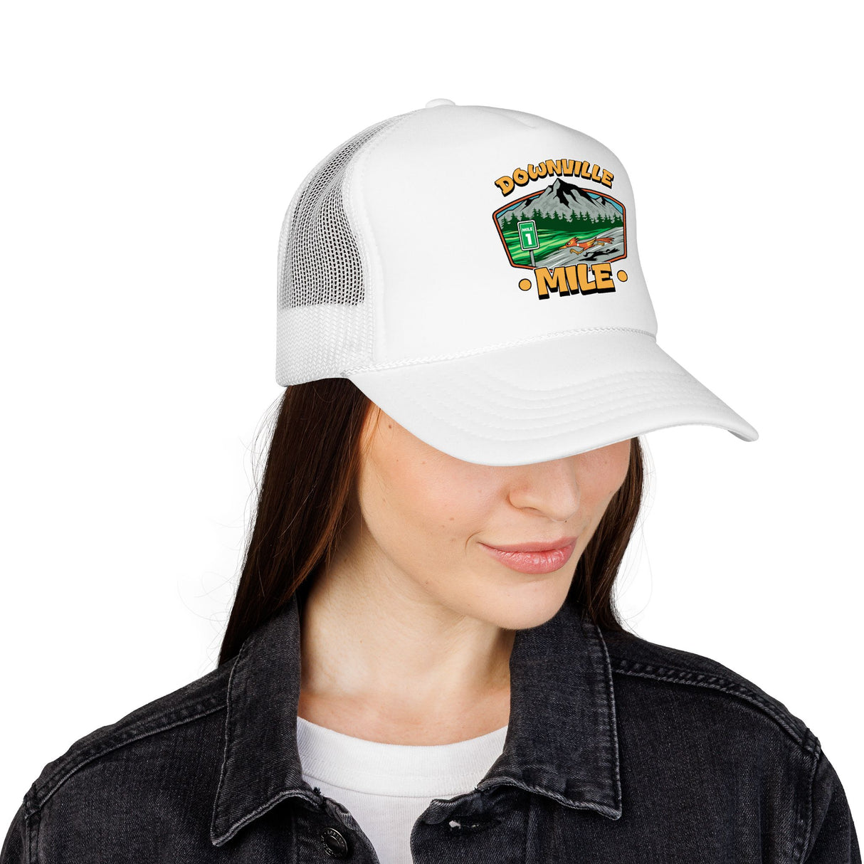 The Downville Mile Foam Trucker Hat