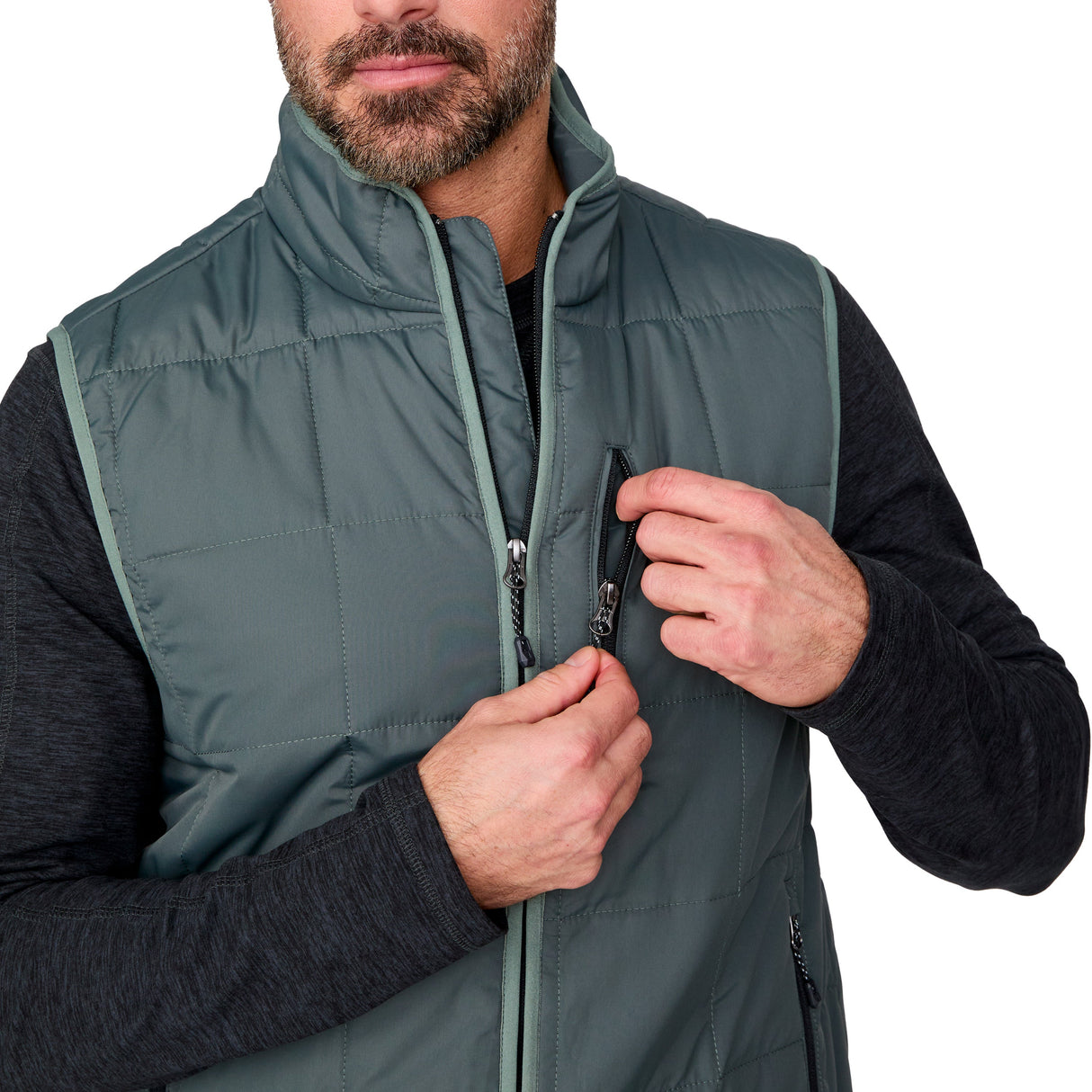 Men's Maple Creek IV Box Quilted Puffer Vest