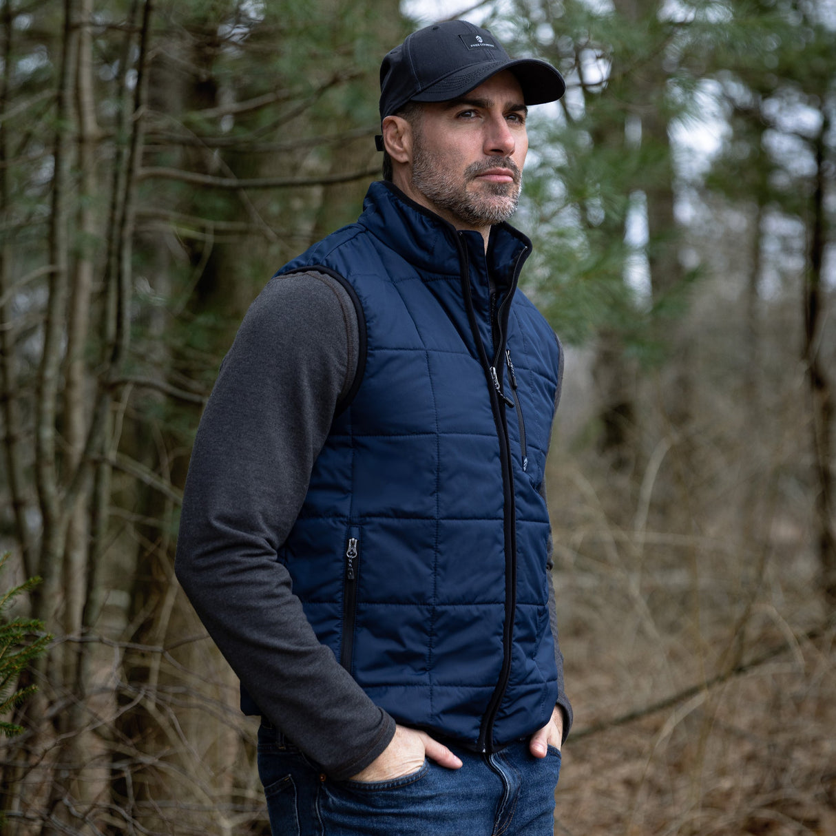 Men's Maple Creek IV Box Quilted Puffer Vest