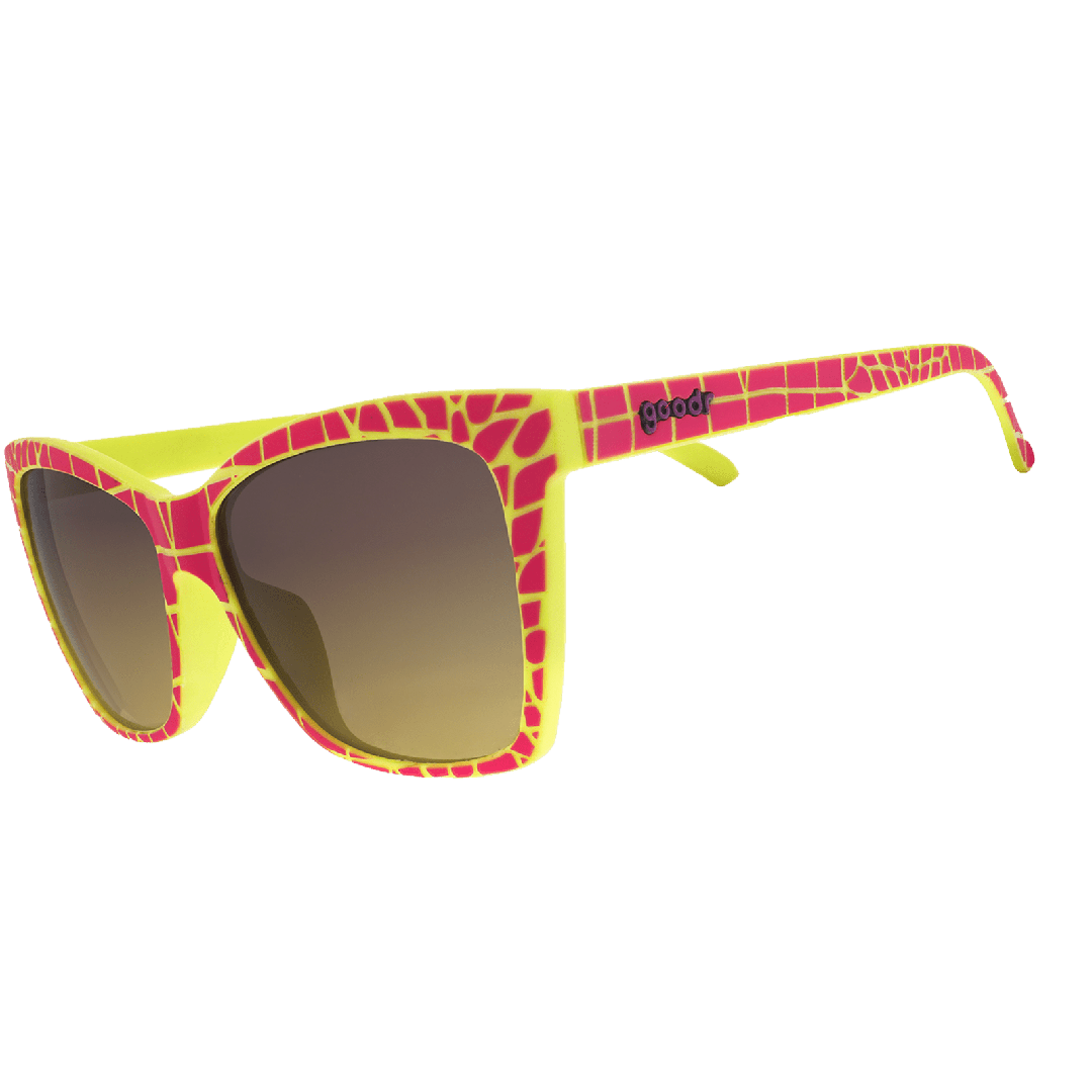 "Croco-Dial For A Good Time" Polarized Pop G Sunglasses
