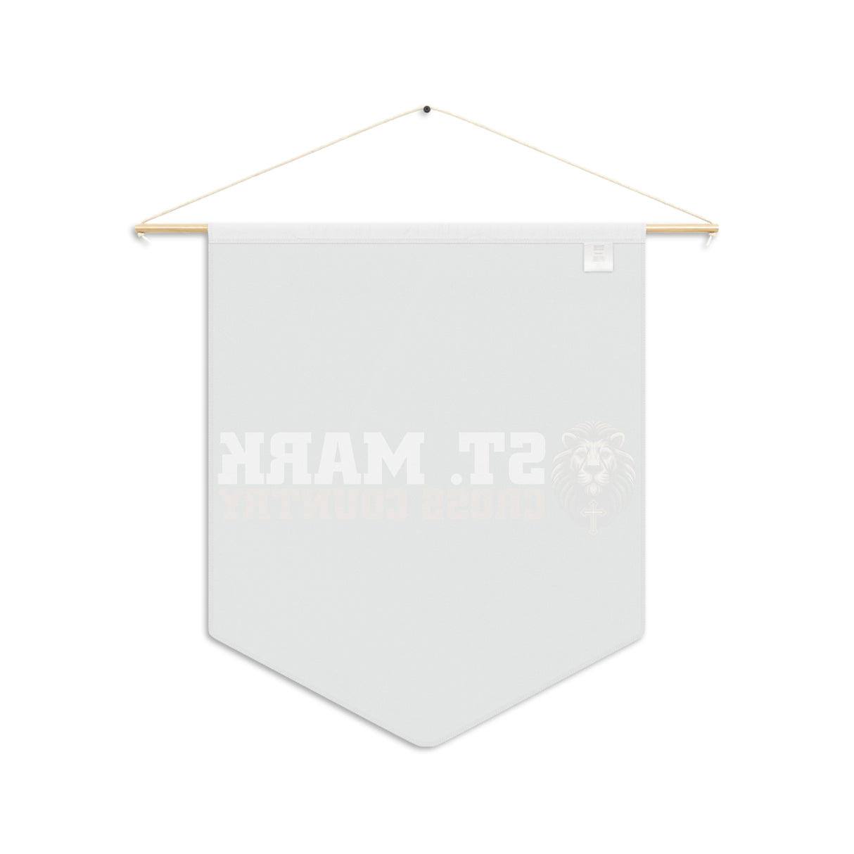 St. Mark Catholic Cross Country Pennant Banner