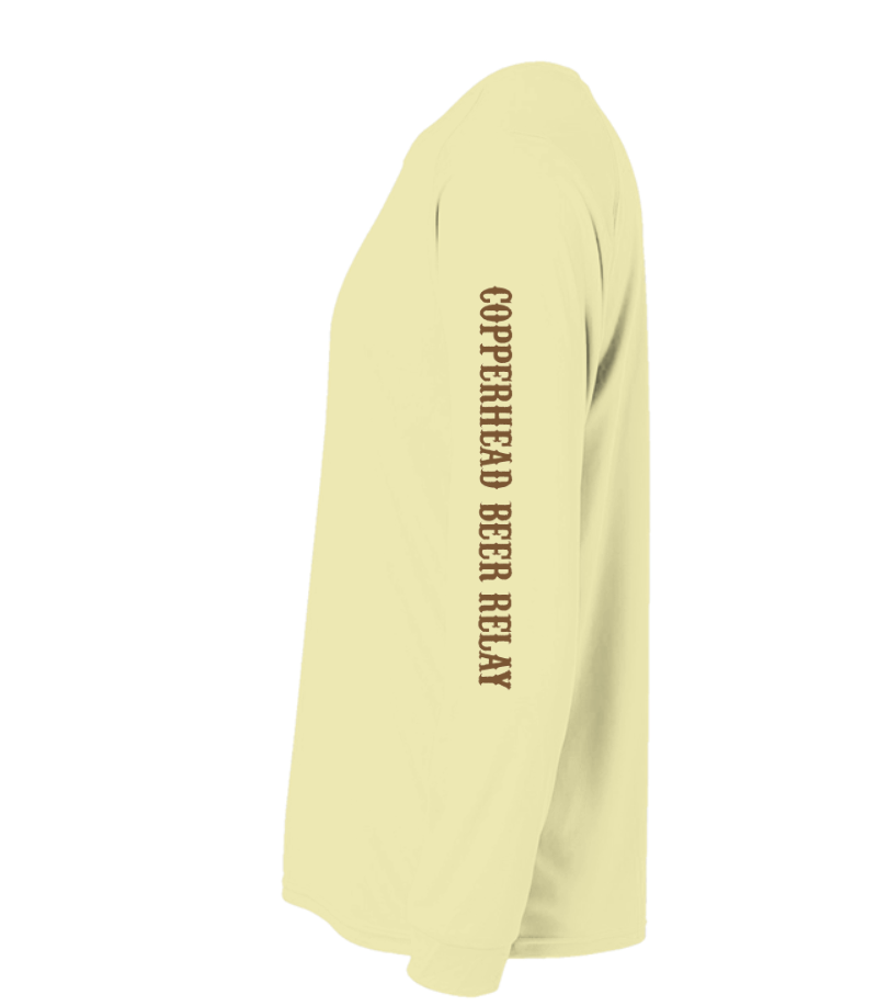 Copperhead Beer Relay Islander L/S Performance Tee w/ UPF 50+