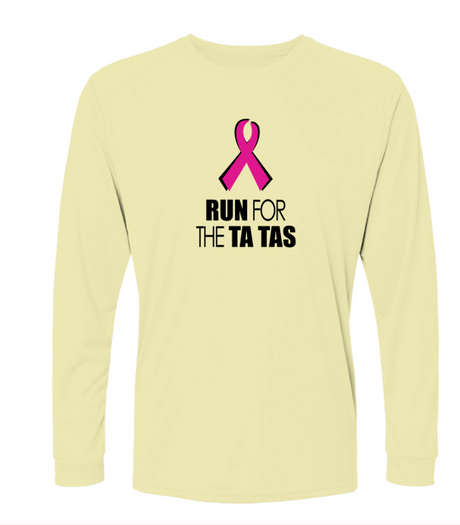 Run for the Ta Tas Islander L/S Tee with UPF 50+