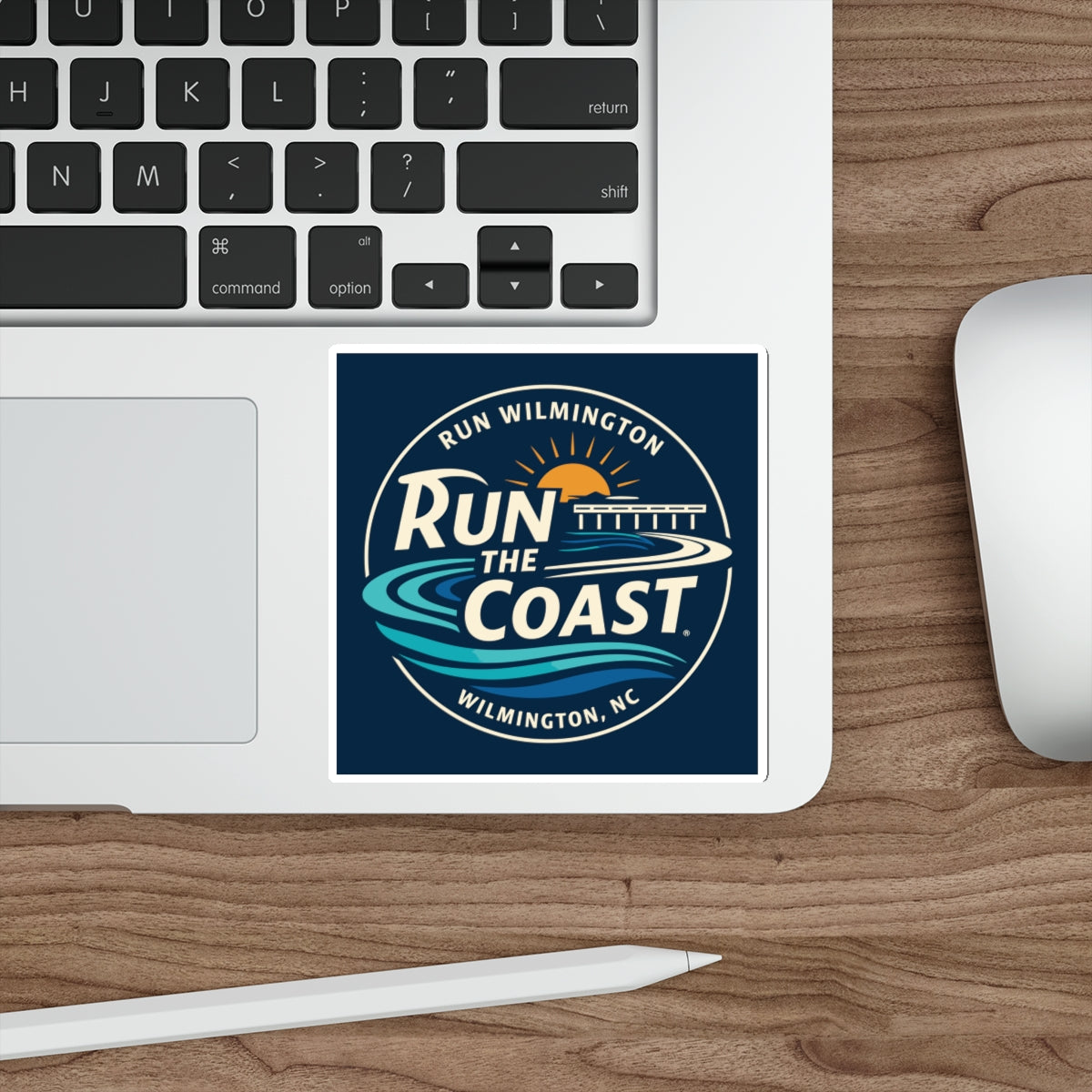 Run the Coast Vinyl Decal