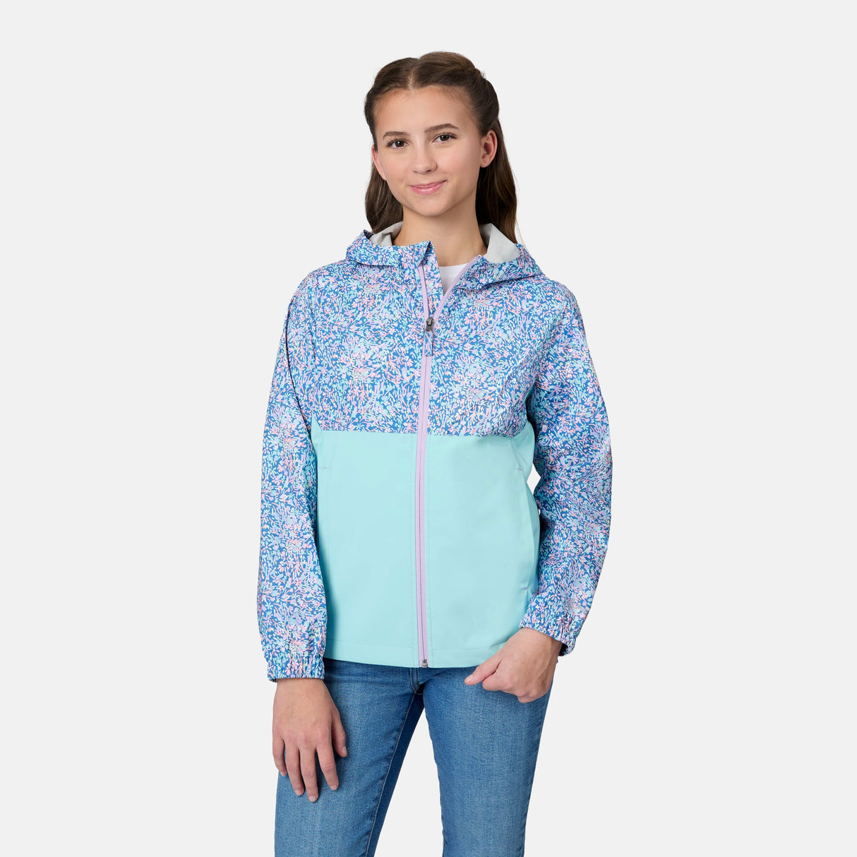 Girls' Hydro Lite Playful X2O Rain Jacket