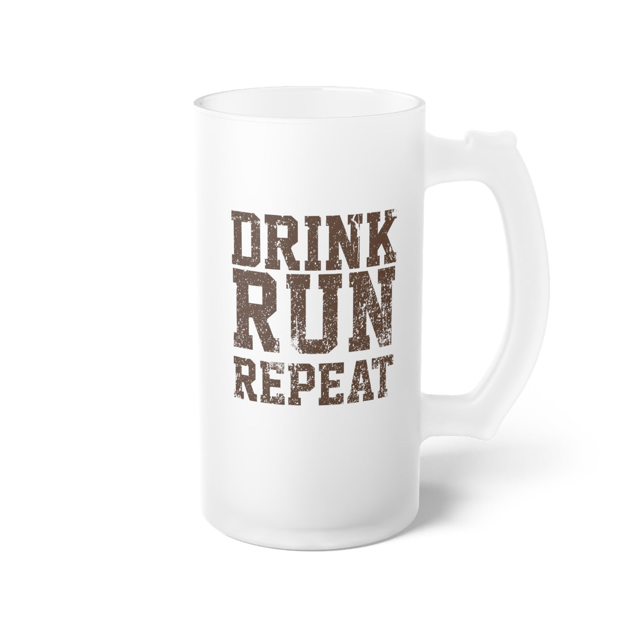 Copperhead Beer Relay Frosted Glass Beer Mug - 16 oz