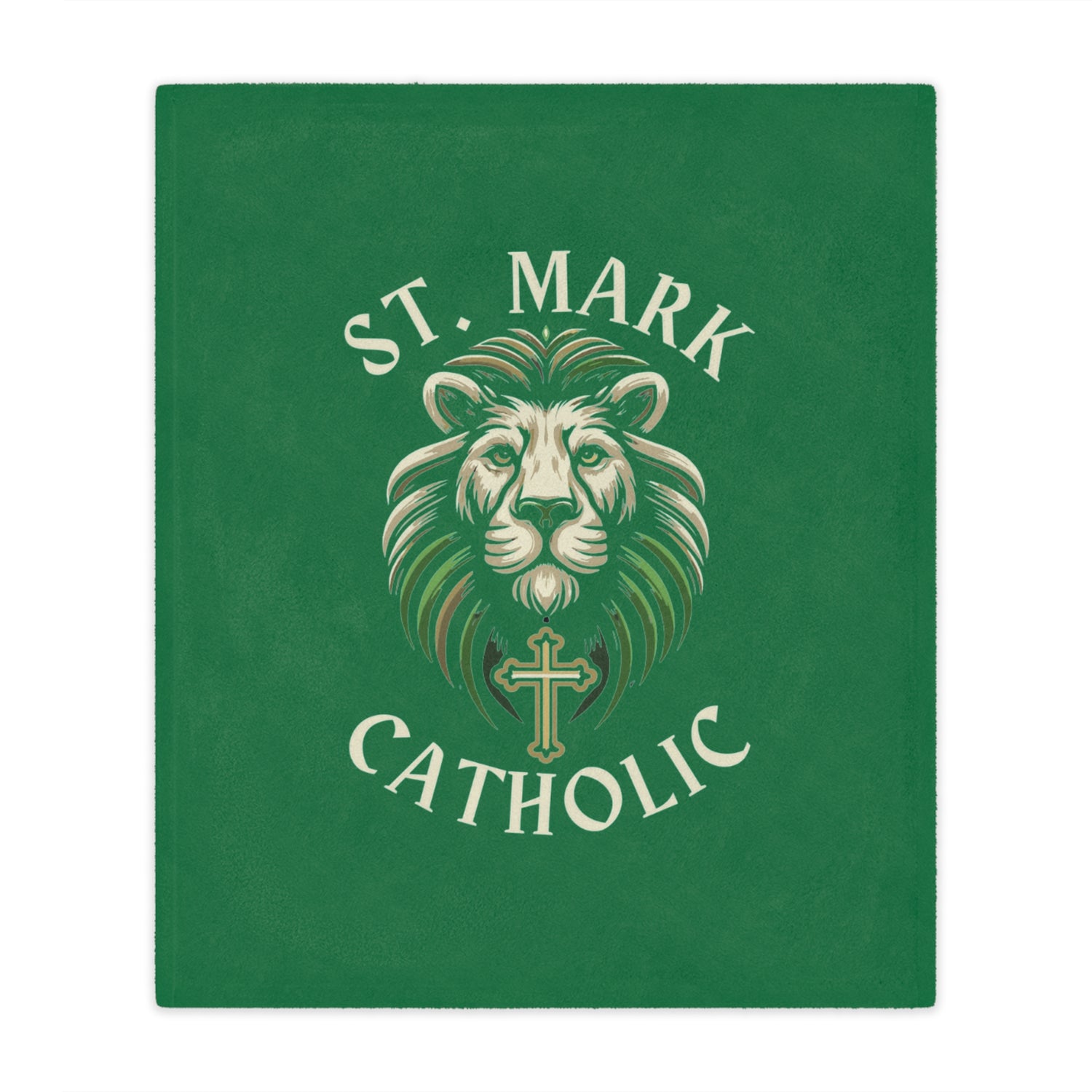 St. Mark Catholic Minky Fleece Blanket