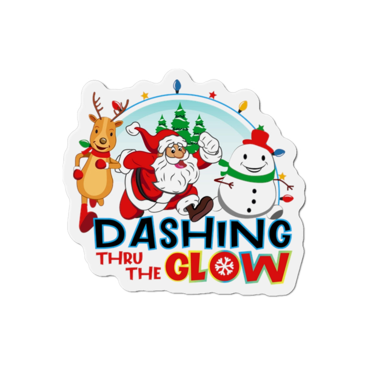 Dashing Thru the Glow Magnets