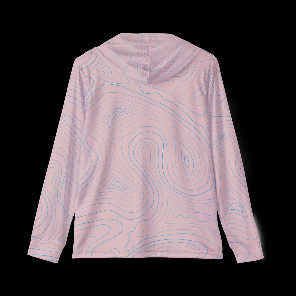 Coral Wave Performance Pullover
